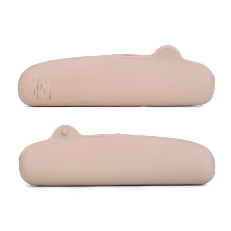 Bolsa de almacenamiento portátil de silicona para belleza