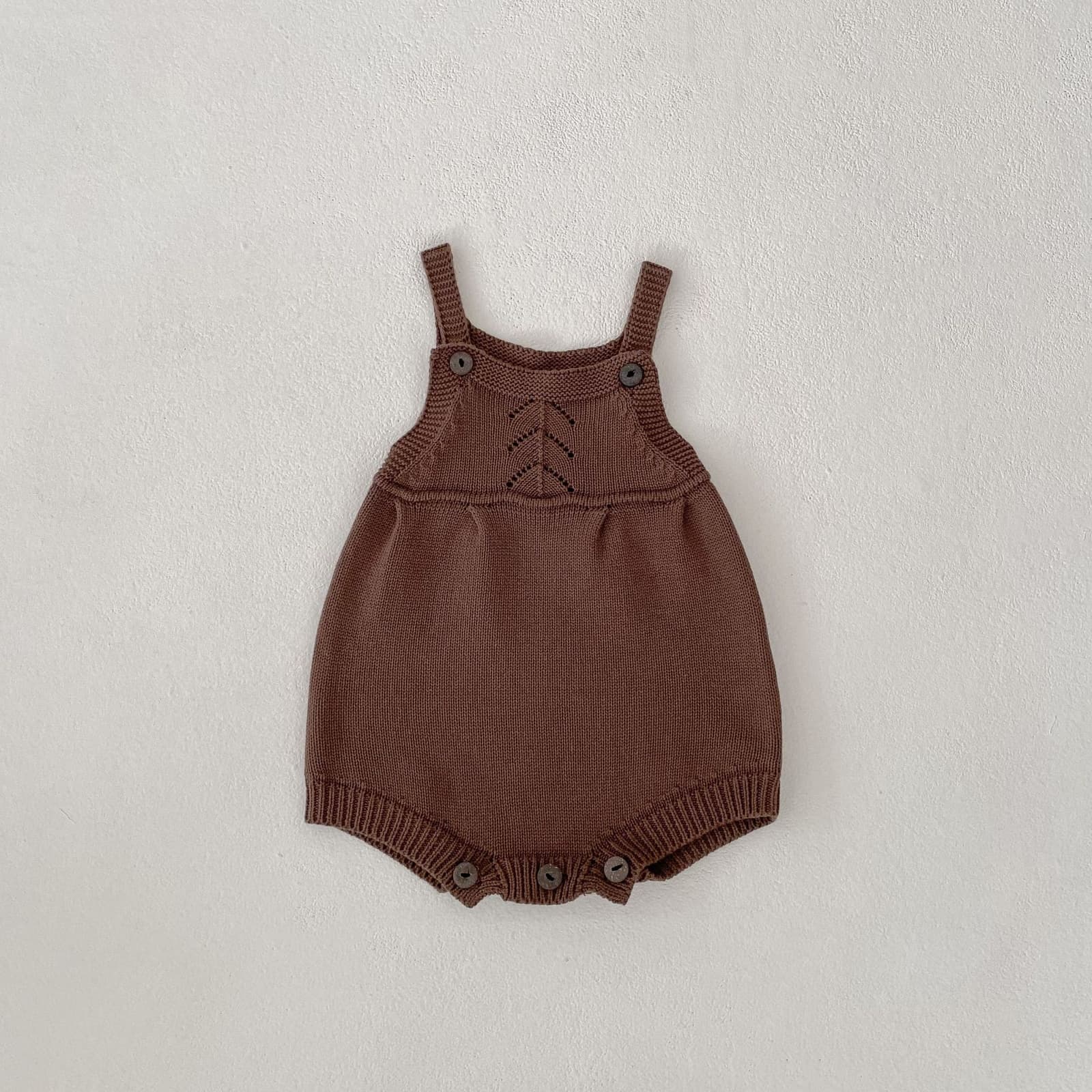 Mono de punto para niña primavera y otoño