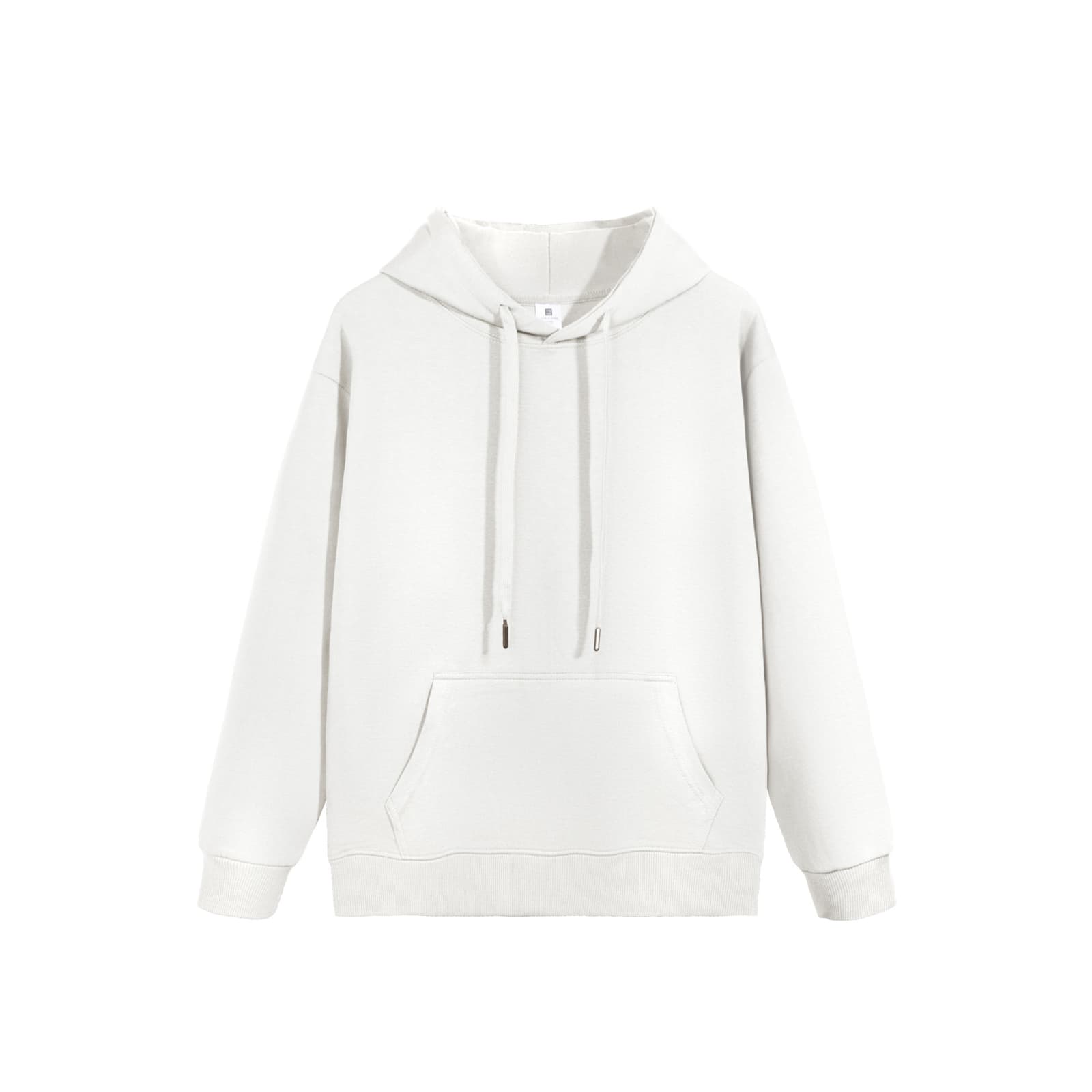 Sudadera con capucha reversible para mujer color sólido