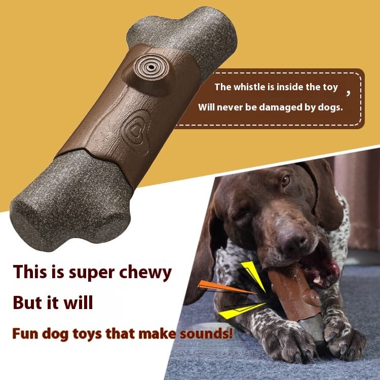 Juguete para perros con sonido resistente a mordidas