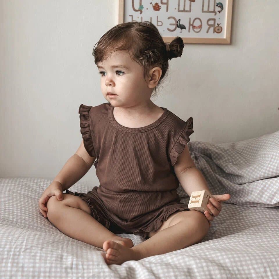 Pijama verano niña encaje diseño princesa