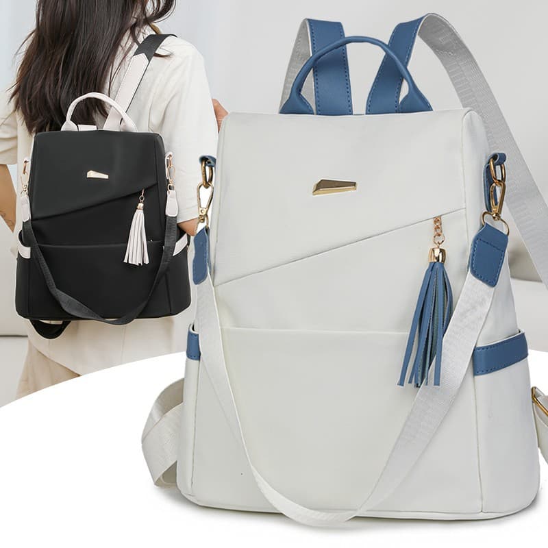Mochila Oxford con cierre trasero antiladrón para mujeres