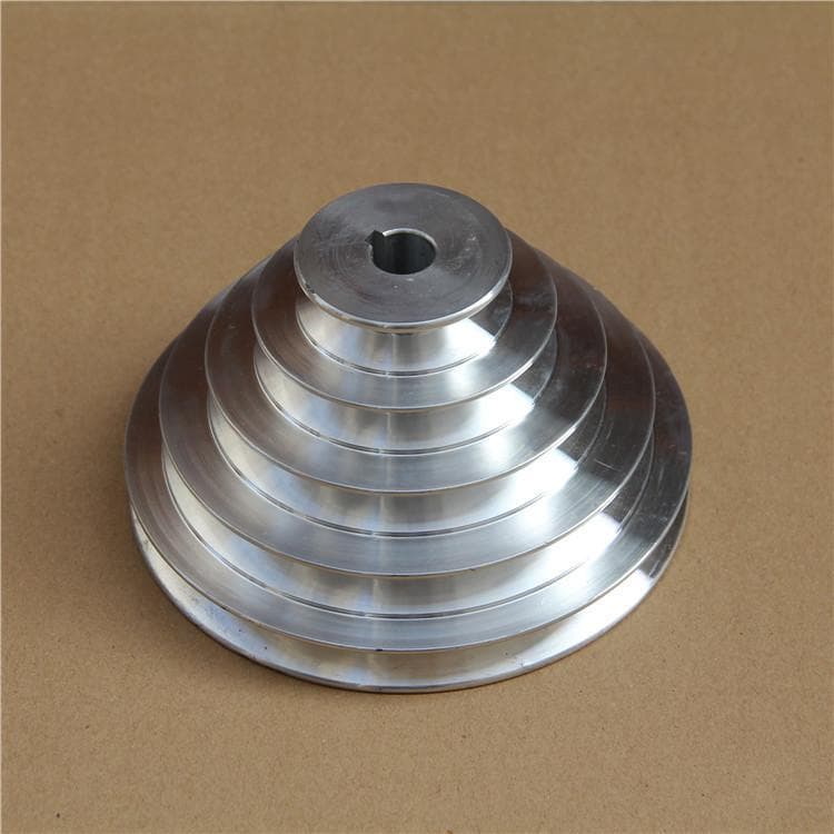 Polea de transmisión de aluminio con múltiples canales