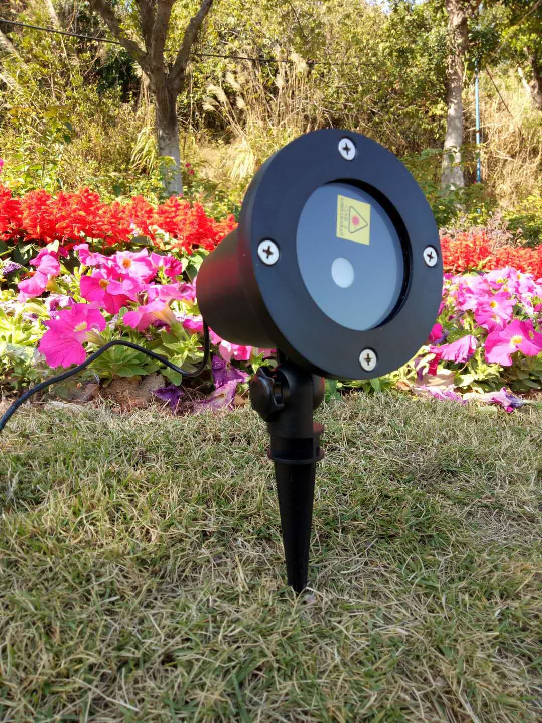 Luz láser exterior para jardín