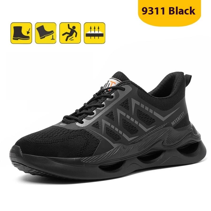 Zapatos de seguridad laboral con puntera de acero