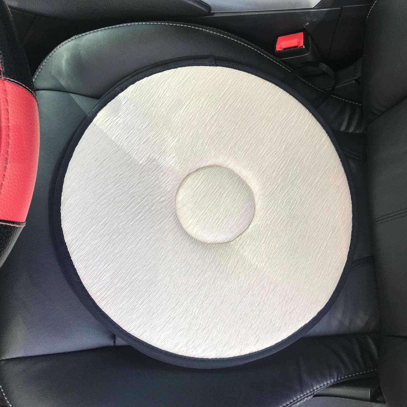 Cojín giratorio 360 grados para silla con base antideslizante