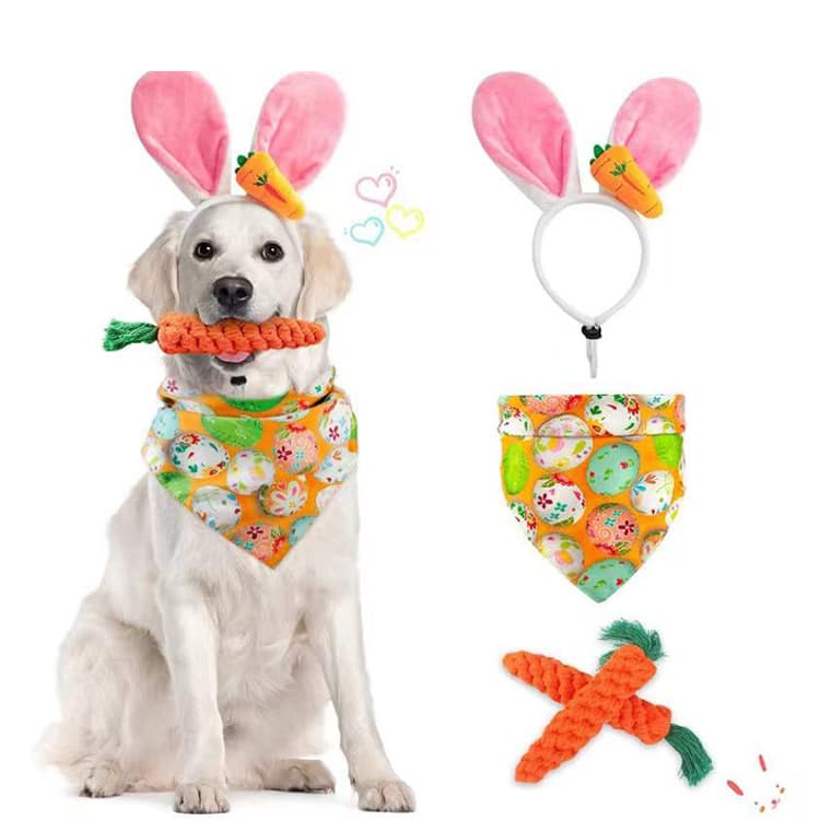 Kit de decoración para mascotas en Pascua