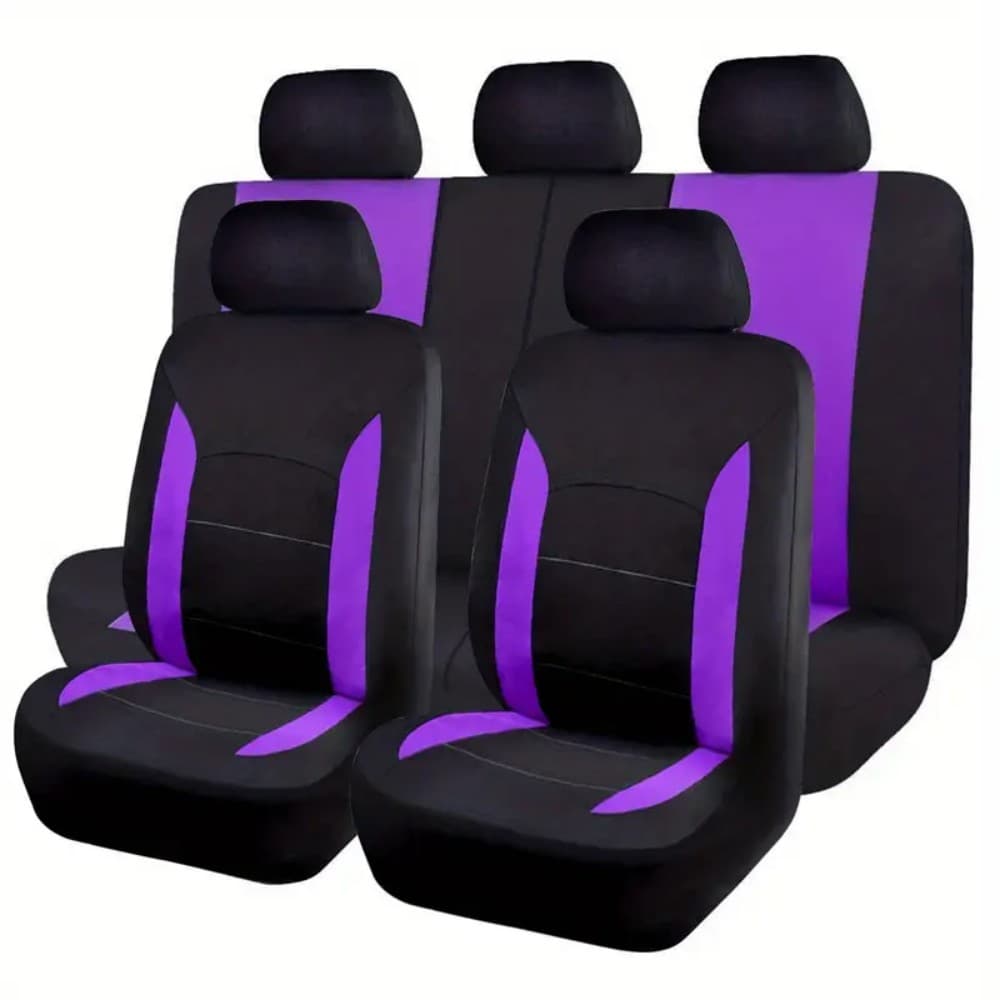 Funda para asientos de auto 5 piezas, diseño clásico, espesor 2mm