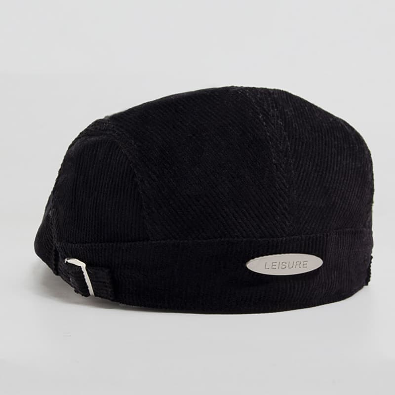Gorro reversible de pana para otoño e invierno