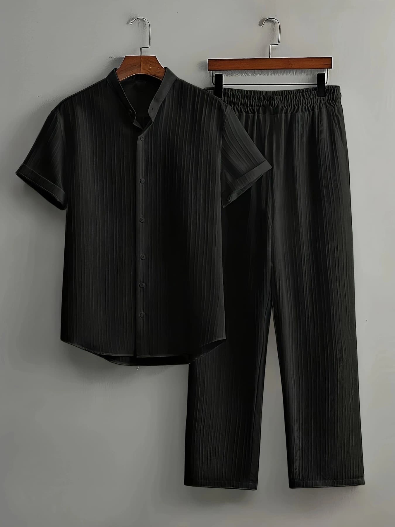 Traje casual de playa hombre manga corta