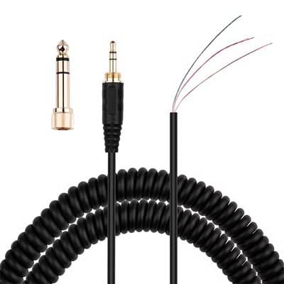 Cable de reparación con muelle y conector bañado en oro