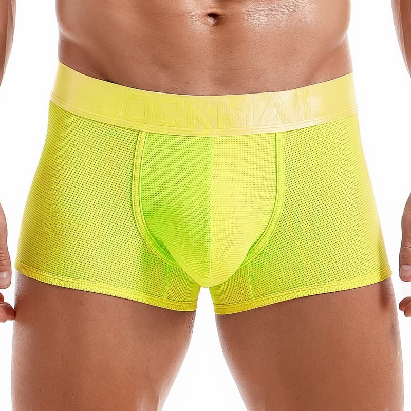 Pantalones cortos tipo bóxer de malla transpirable de secado rápido