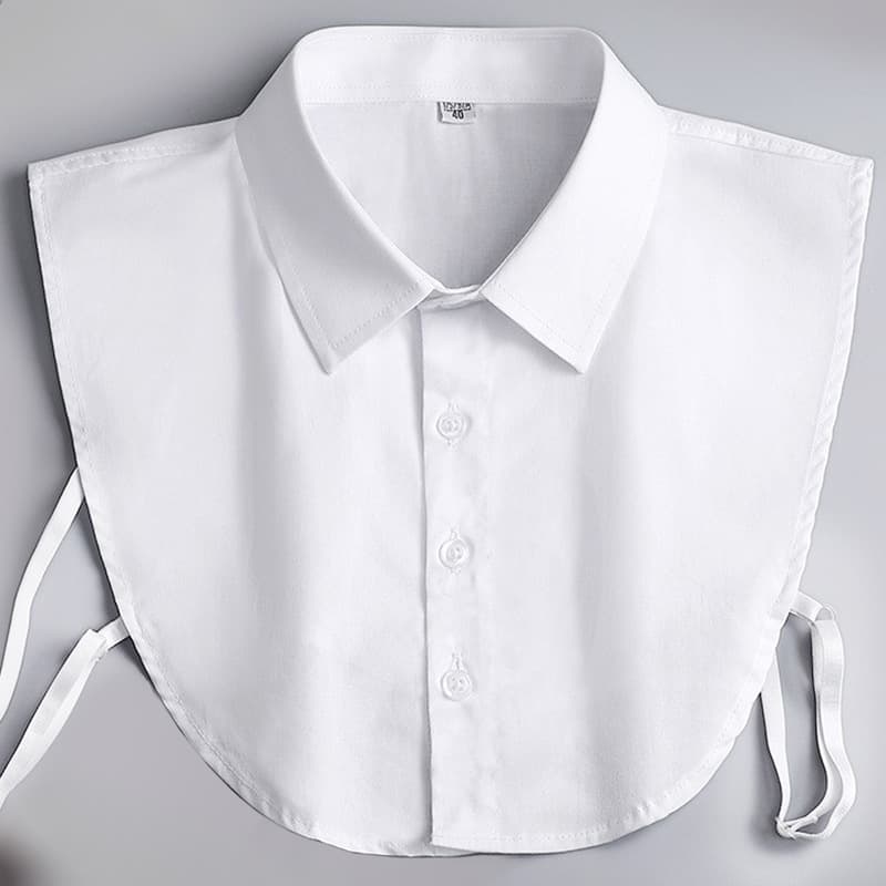 Cuello decorativo para camisa formal de hombre