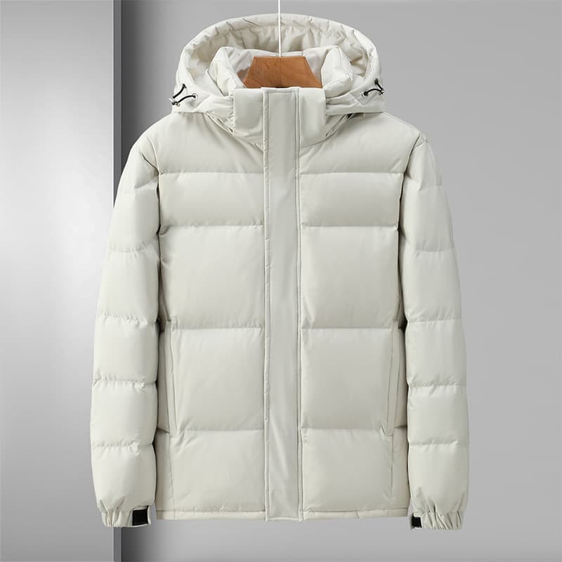 Chaqueta acolchada hombre con capucha