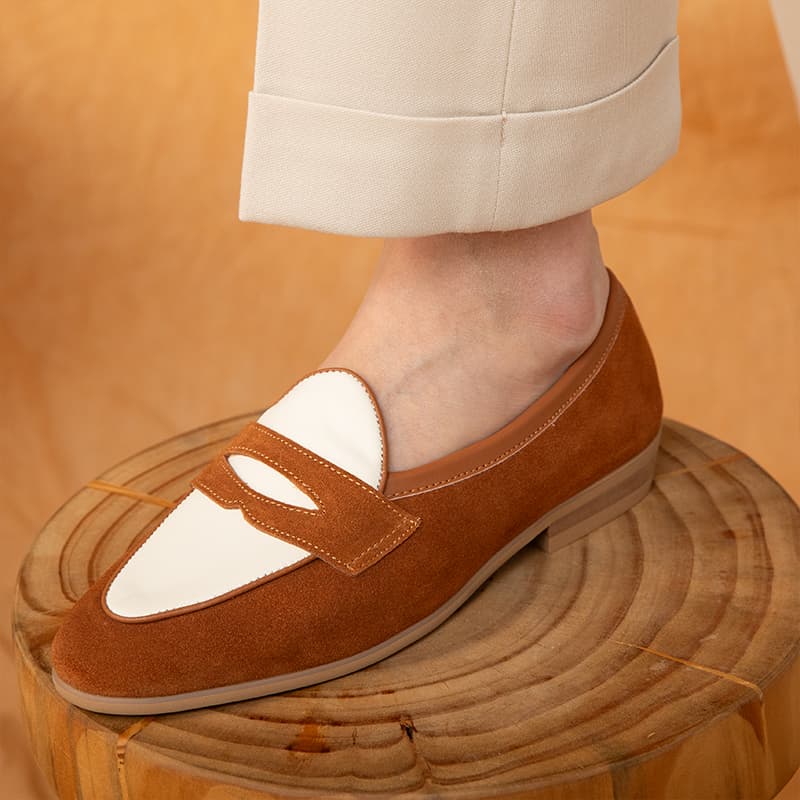 Zapatos de cuero casuales para hombre, verano