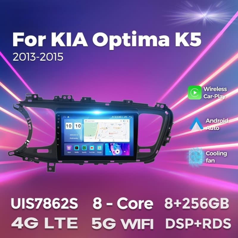 Pantalla para KIA Optima con navegación integrada