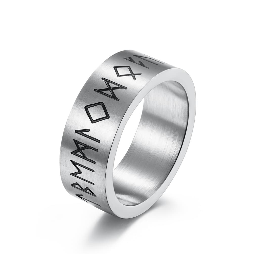 Anillo titanio acabado mate para hombre y mujer