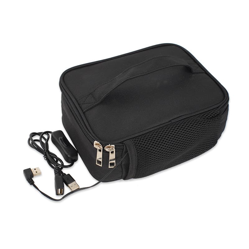 Bolsa térmica para almuerzo con calentamiento por USB