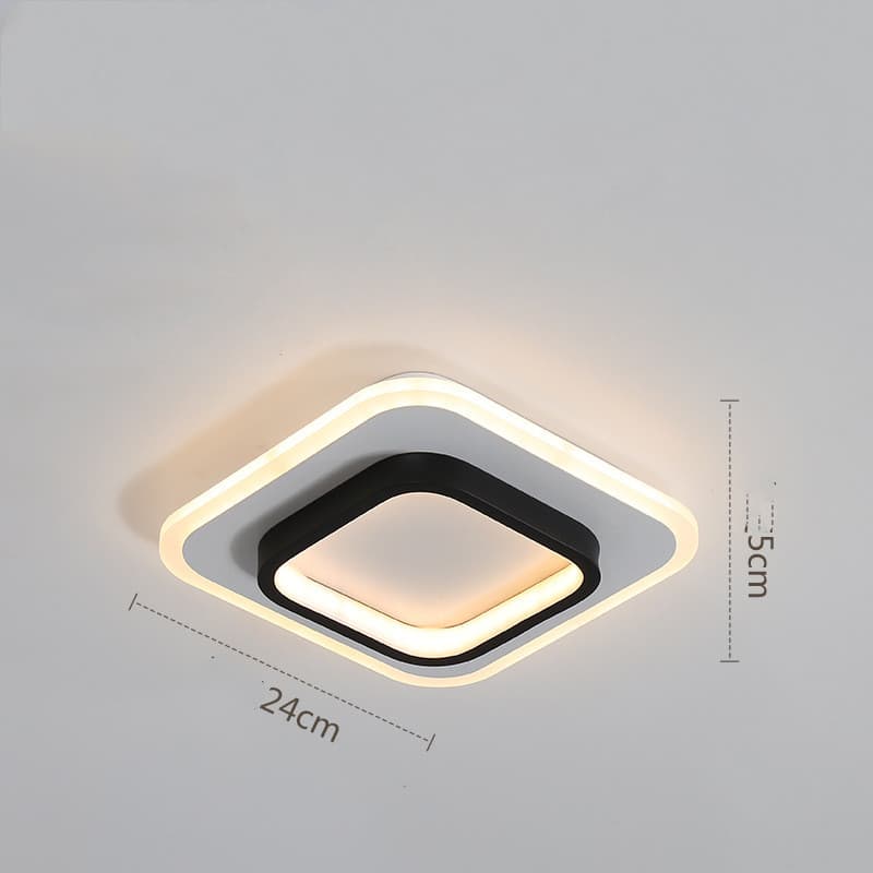 Luces LED de pasillo y balcón