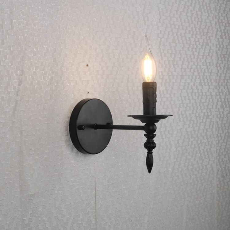 Lámpara de pared retro estilo industrial americana compacta