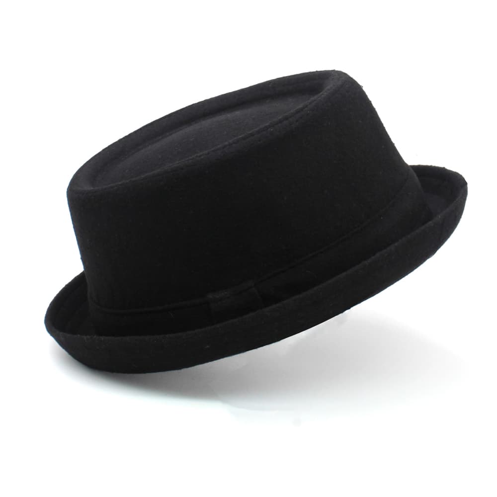 Gorro fedora ajustable de plana para hombre