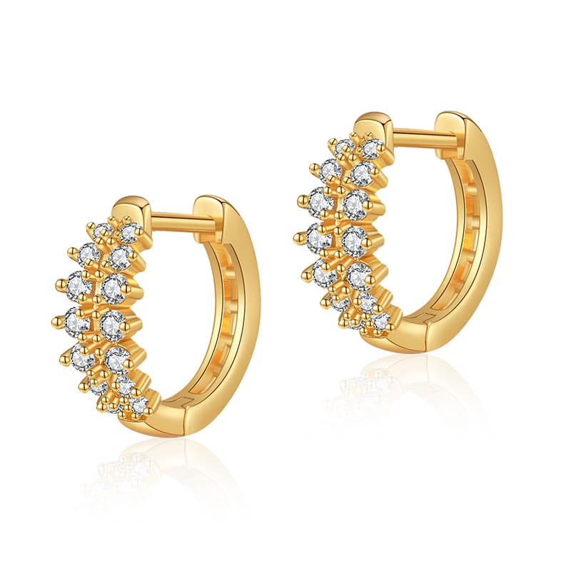 Pendientes de mujer estilo OL luxury con diseño geométrico