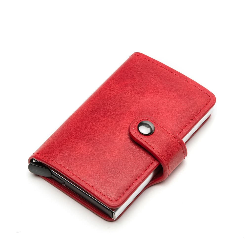 Estuche de aluminio RFID para tarjetas de crédito