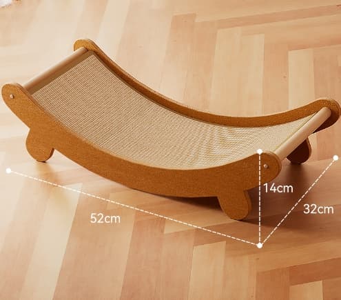 Tabla rascadora de sisal para gatos sin desprendimiento