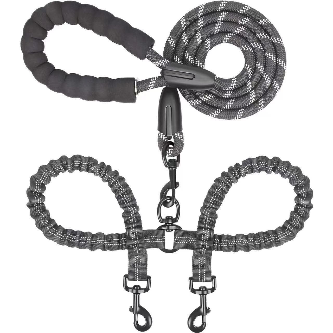 Correa extensible para perro de nylon resistente