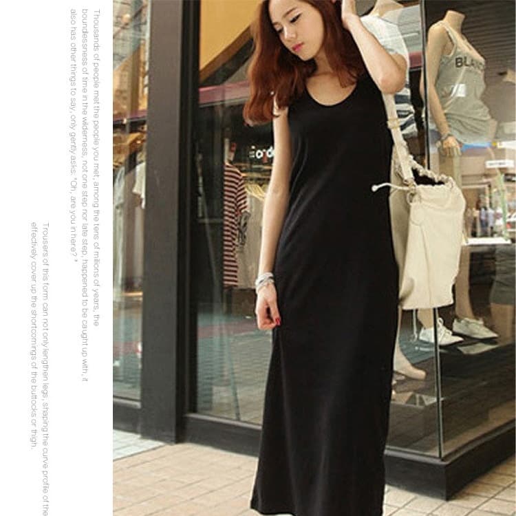 Vestido suelto de modal
