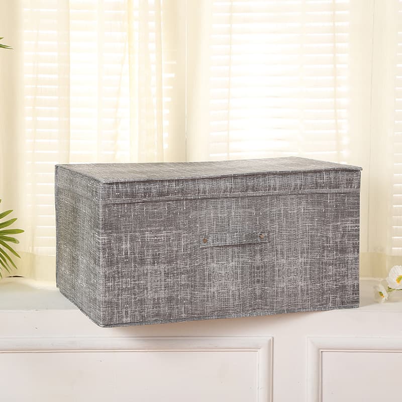 Caja de almacenamiento plegable de tela para juguetes