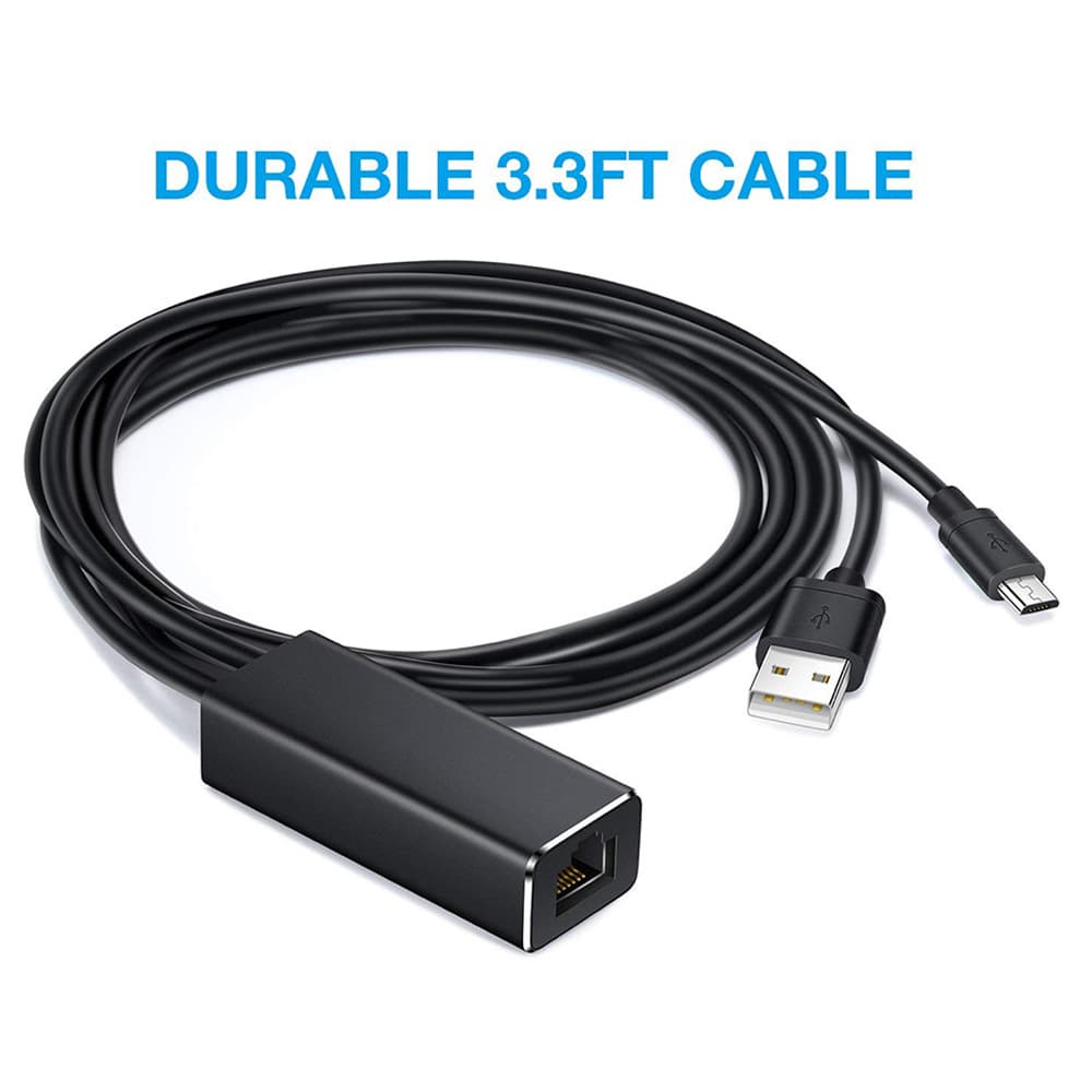Adaptador Ethernet USB para Chromecast