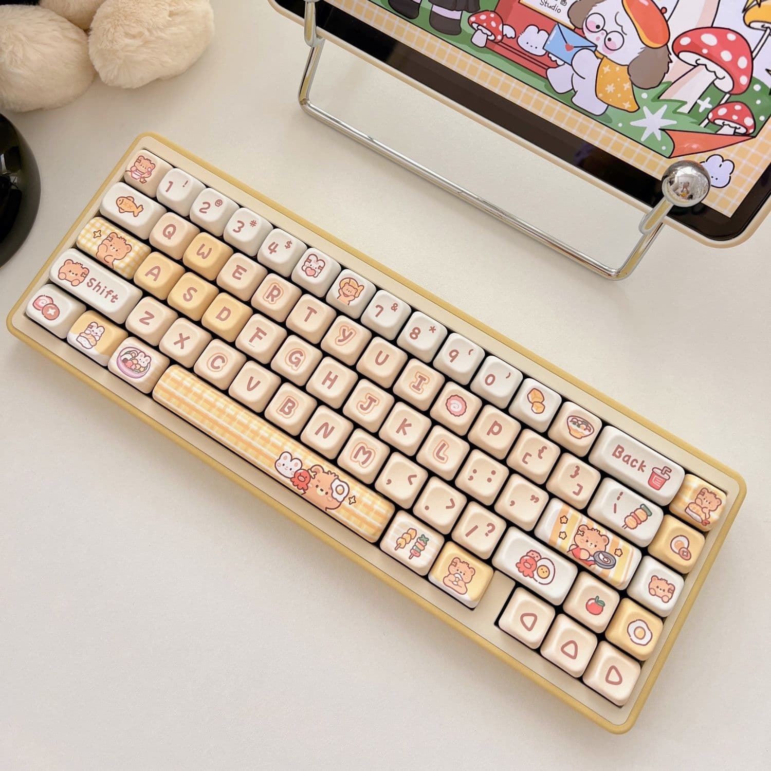Juego de 140 teclas PBT altura EOA, sublimación térmica