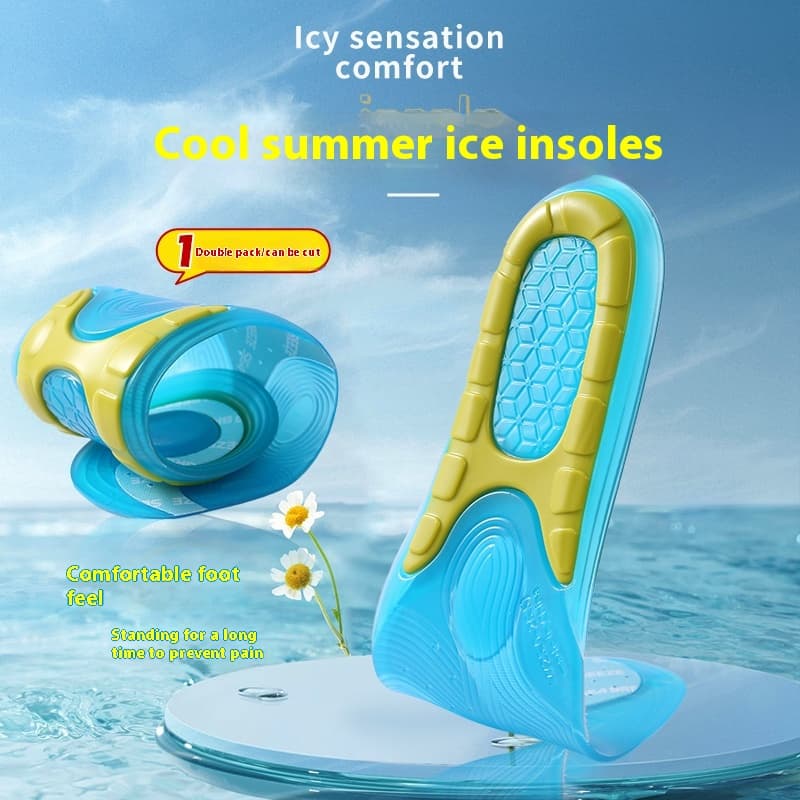 Plantilla deportiva hielo cómoda para hombre