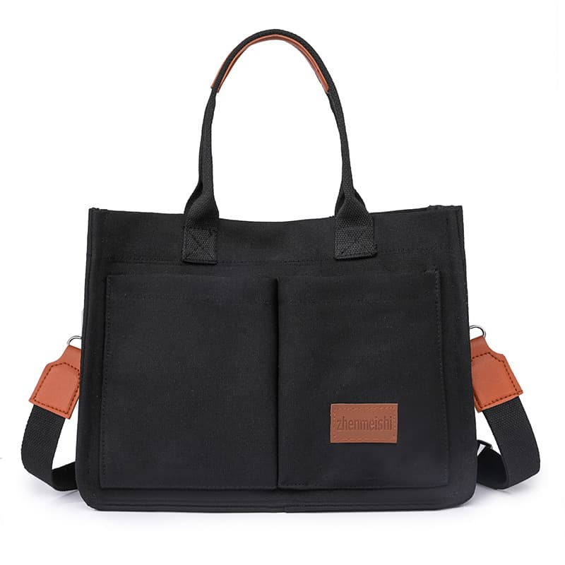 Bolsa de lona multiusos de gran capacidad para mujer