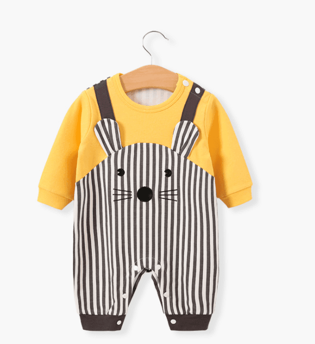 Traje de bebé de algodón