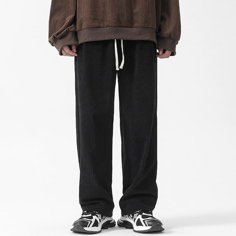 Pantalones de pana gruesos forrados con forro polar