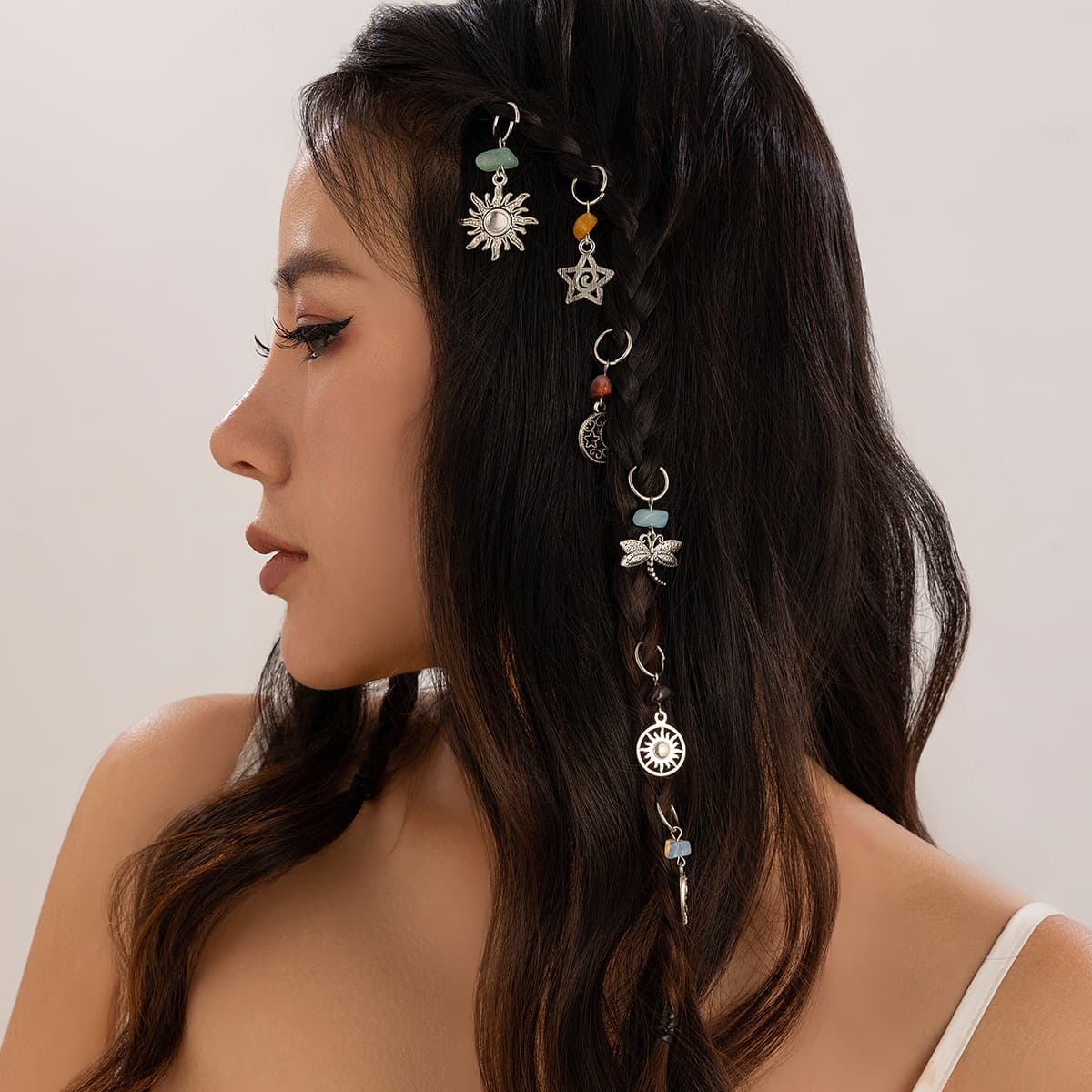 Anillo para trenzas de aleación