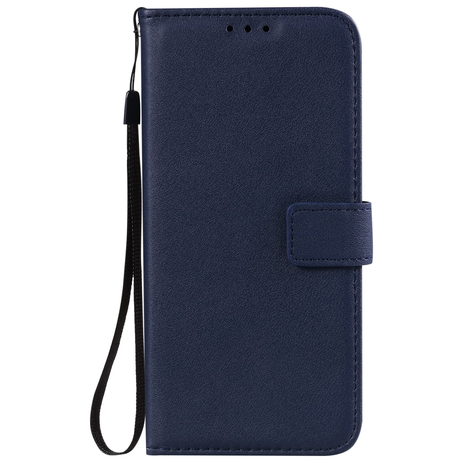 Funda de cuero con soporte de tarjetas compatible con iPhone