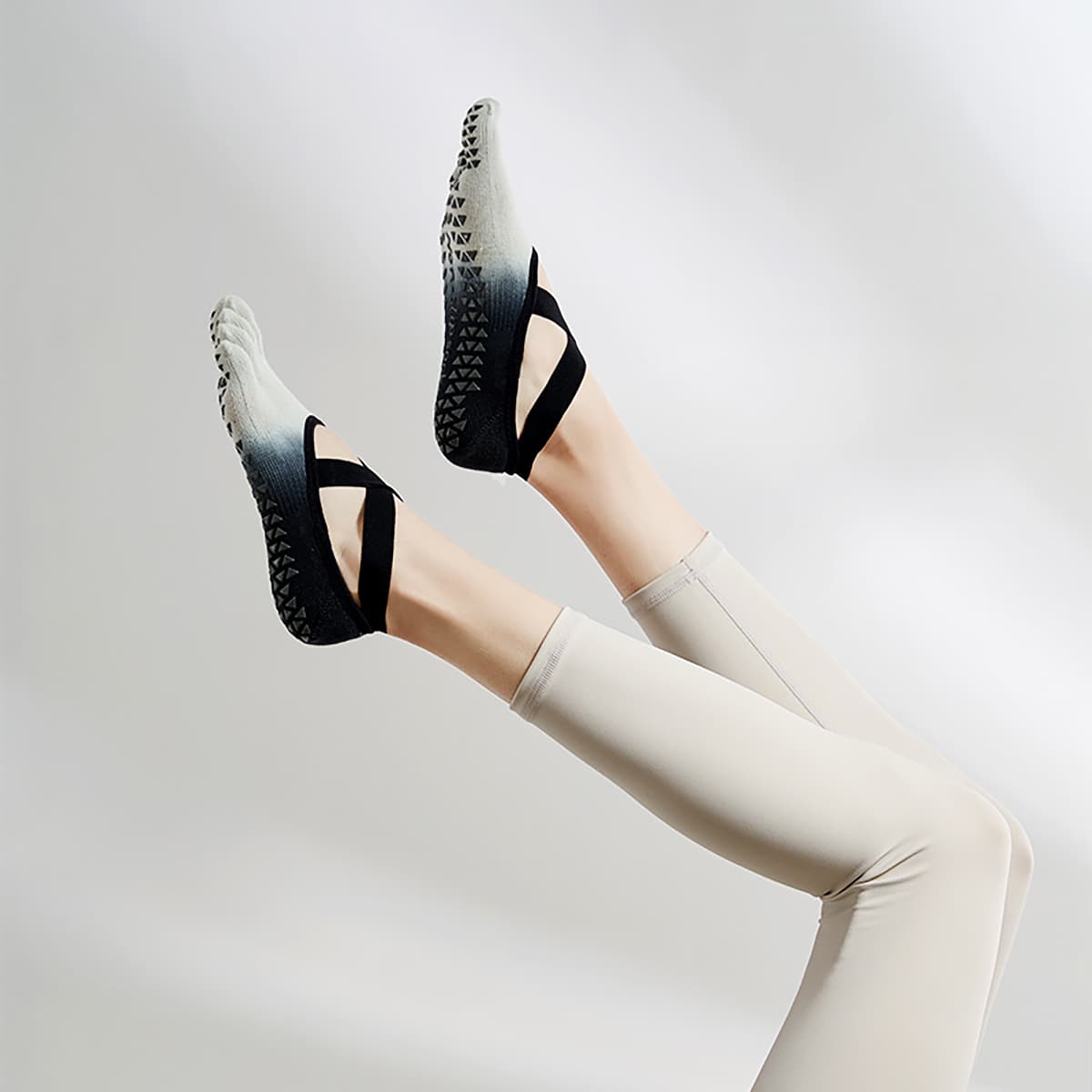 Calcetines de yoga antideslizantes con grip para mujer y hombre