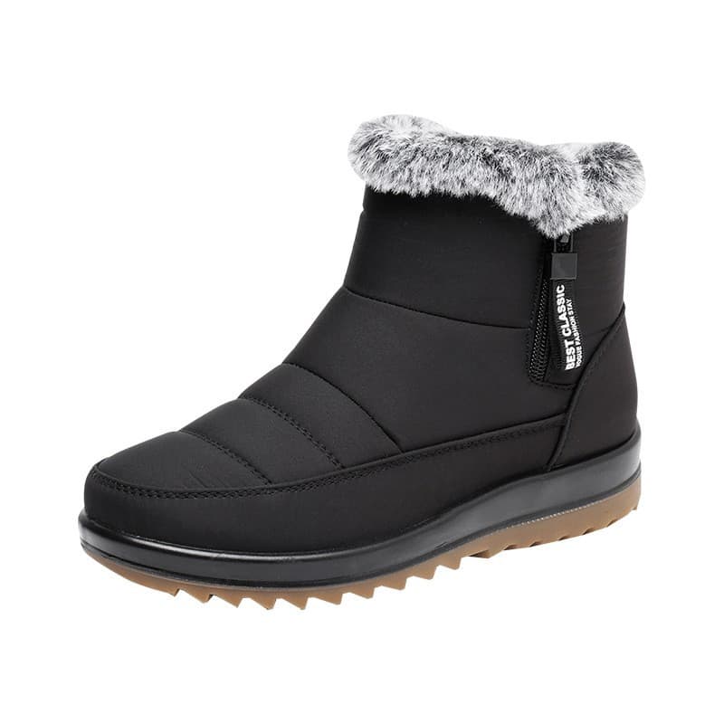 Botas de invierno con cierre lateral para mujer