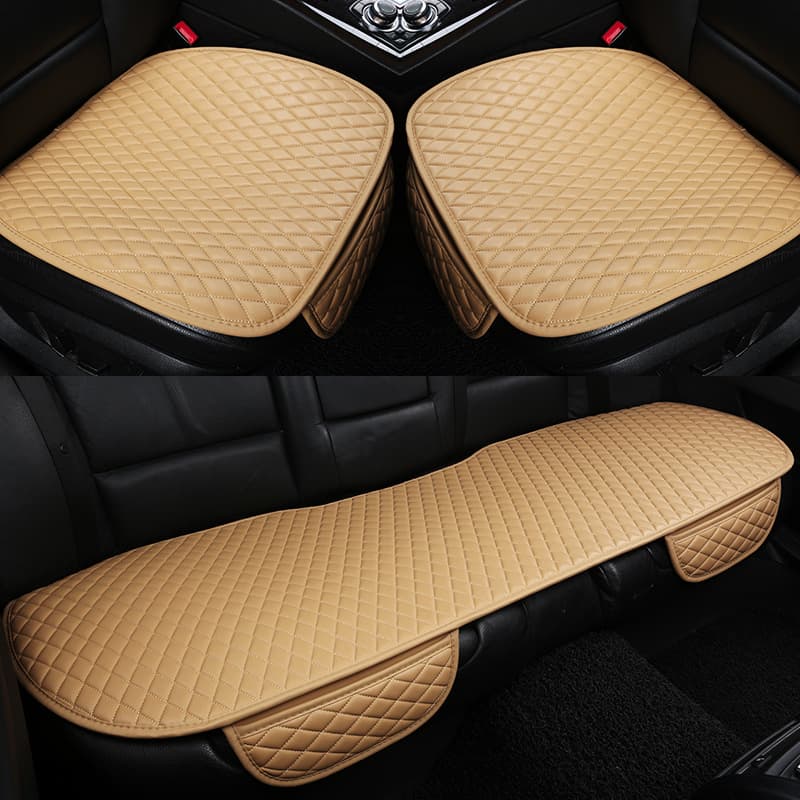 Juego de fundas de cuero para asientos de auto