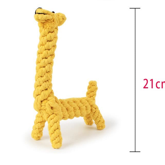 Juguete jirafa para masticar perros pequeños