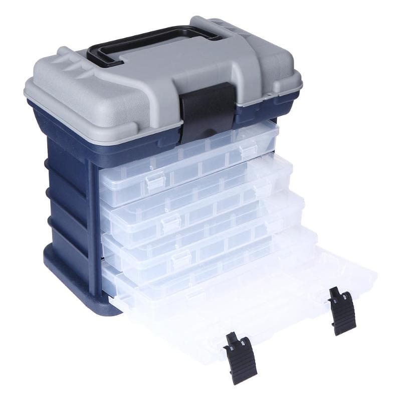 Caja portátil multifunción para aparejos de pesca
