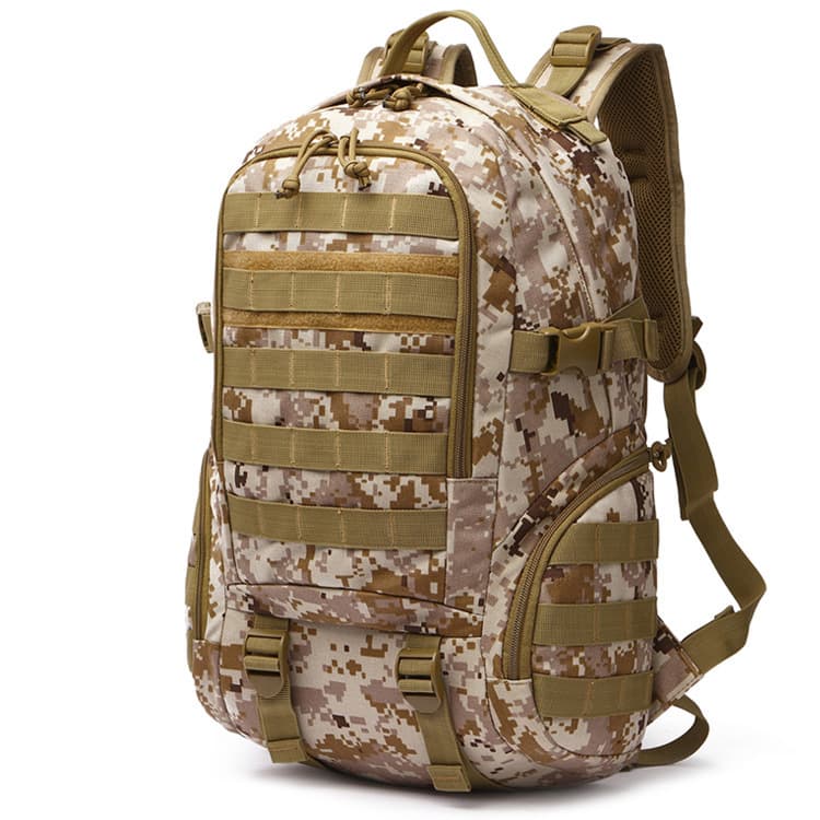 Mochila deportiva Oxford 600D camuflaje