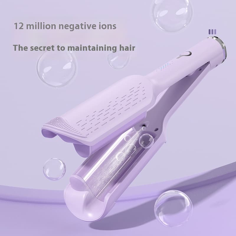 Rizador de cabello 32 mm con ondas grandes tipo V