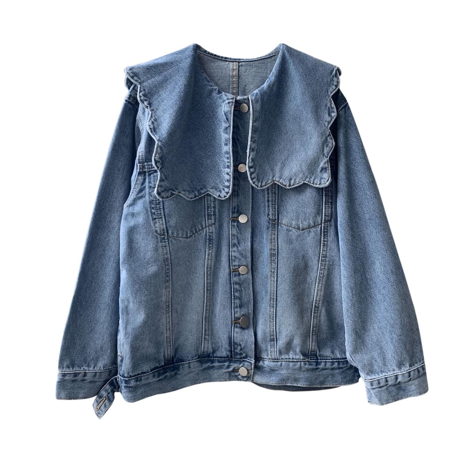 Chaqueta para mujer con cuello muñeca suelto y elegante