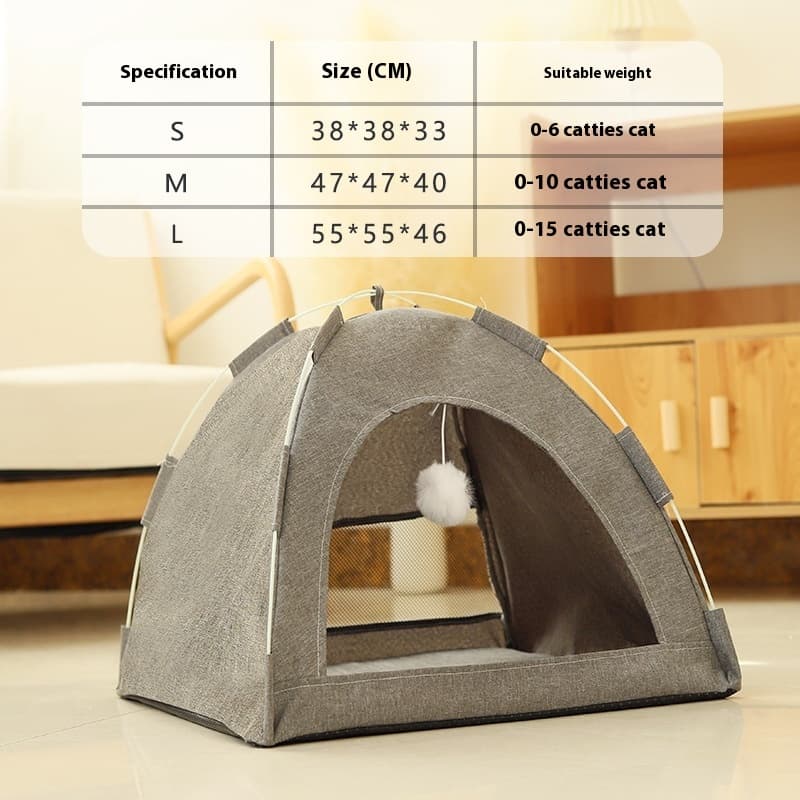 Carpa transpirable para gatos y perros