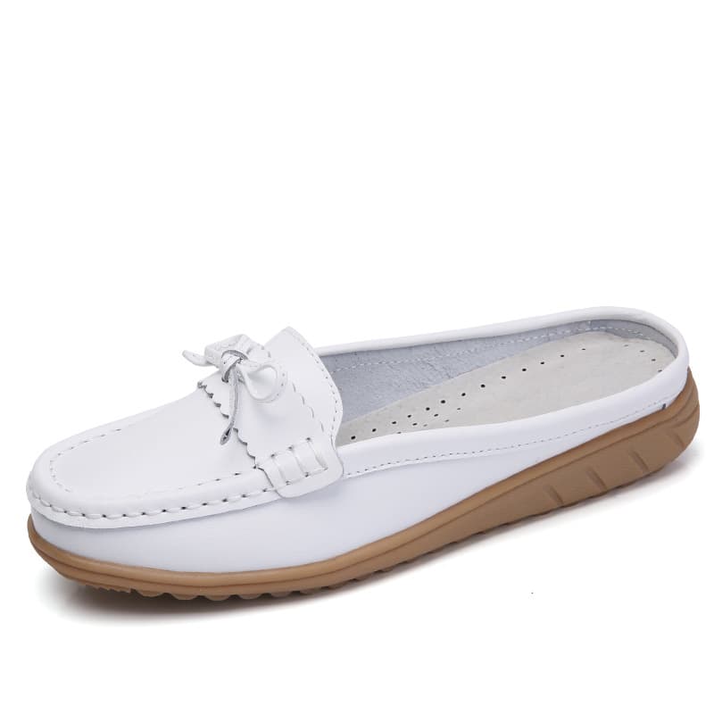Sandalias antideslizantes con tapa y diseño elevador