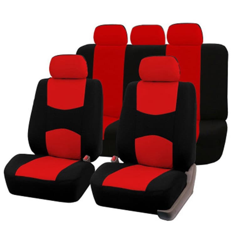 Funda de asiento auto 5 asientos, diseño clásico, 2mm